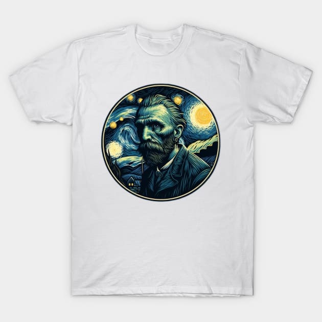 van gogh portrait T-Shirt by Anthony88